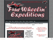 Tablet Screenshot of fourwheelinexpeditions.com